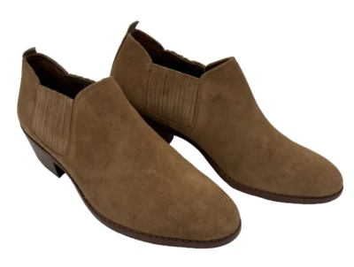 BOTA DEVIN Coach Feminina Tamanho 10 Couro Bege G 3325 MSRP $195,00 NOVA - Imagem 1 de 4