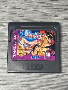 Aladdin Sega Game Gear Game Cartridge ONLY - Picture 1 of 4