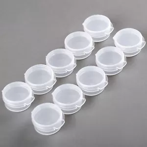 Clear Sample Button Jar Box 5g Small Pot Cream Cosmetic Empty Makeup Containers - Picture 1 of 10