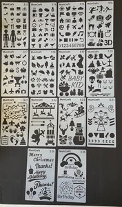 Journal Schablonen Planer Zubehör Zubehör Sammelalbum - Sie wählen Stil - Bild 1 von 15
