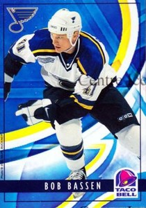 1999-00 St. Louis Blues Taco Bell #12 Bob Bassen