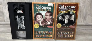 The Sid Caesar Collection & Fan Favorites The Professor and Other Clowns VHS Lot - Picture 1 of 8