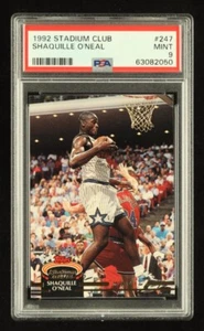 Shaquille O'Neal Rookie Card 1992-93 Stadium Club #247 (PSA 9) - Picture 1 of 2