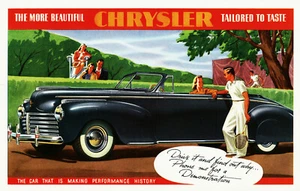 1941 Chrysler Dealer Showroom Wall Picture 11 x 17 Giclee print - Picture 1 of 1