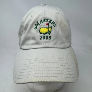 Masters 2005 Hat American Needle Men's Adjustable White Golf Cap Strapback - Picture 1 of 8