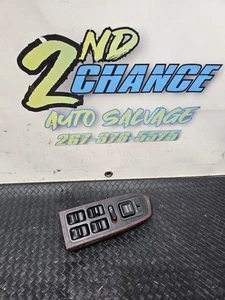 1990-1993 Honda Accord Sedan Driver Master Power Window Switch 4DR 90-93 Maroon - Picture 1 of 2