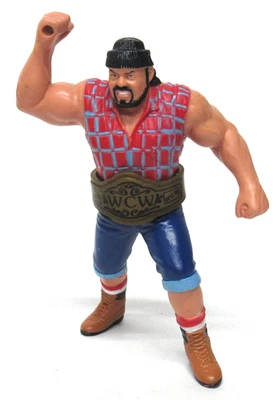 WCW Galoob Reino Unido Exclusivo Big Josh Con Cinturón Raro 1990 WWF WWE Foto 1 de 4