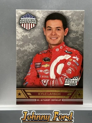 2014 Press Pass American Thunder Kyle Larson Rookie #23 NASCAR Sprint Cup - Image 1 of 2