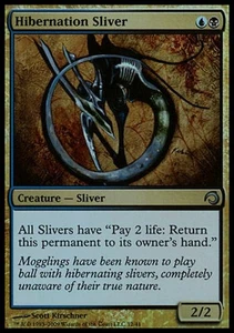 Hibernation Sliver -Foil Light Play MTG Premium Deck Series: Slivers - Picture 1 of 1