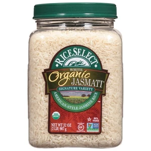 RiceSelect Jasmati Organic Rice Long-Grain Organic Jasmine Rice Premium Glute... - Picture 1 of 4