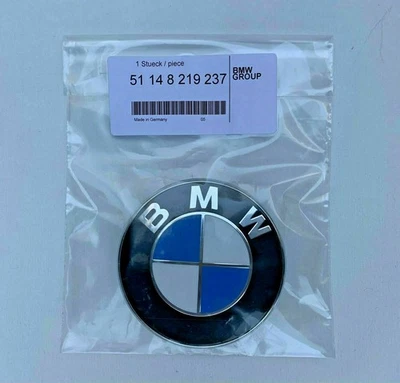 Bmw 3 e46 e39 f22 f23 e90 f30 f31 靴子徽章徽标后部 511482937 74 毫米 — 第 1/2 张图片