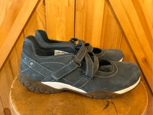 Timberland Smart Comfort System Zapatos Azul Gamuza Cuero Tenis Mujer Talla 8.5 - Imagen 1 de 8