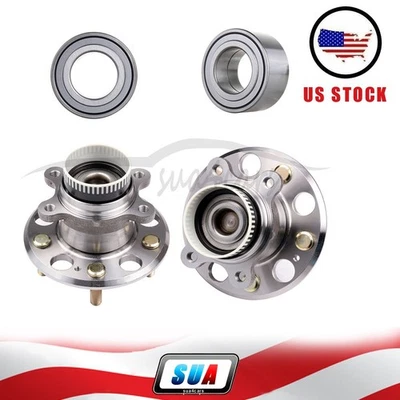 Wheel Hub Bearing Assembly Fits Kia Sportage 2011-2016 Hyundai Azera 12-16 4Pcs - Image 1 of 4