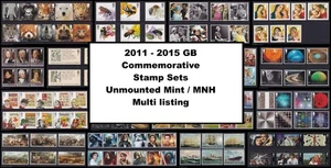 2011-2015 GB Commemorative Stamp Sets UM MNH - Multi Listing - Picture 1 of 56
