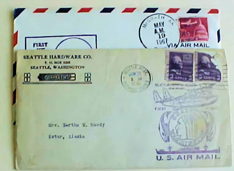 US  ALASKA FLIGHTS 1940,1967 - Image 1 of 1