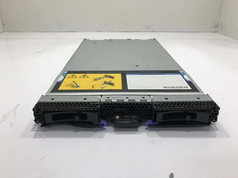 IBM HS23 Dual Xeon E5-2660 2.00Ghz 8-Core Blade Server w/ 128GB Memory - Image 1 of 1