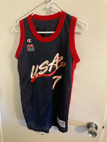 David Robinson USA Olympics  Champion   basketball  jersey youth XL NEW Cover