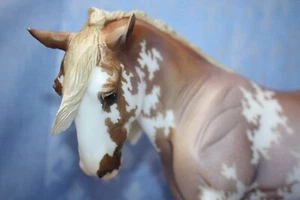 NEW Breyer 2024 HEATH Collector Club Special Run SR Paint Othello Roan Sabino 1 - Picture 1 of 17