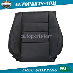 Fit For 2008 to 2012 Honda Accord Driver Side Lean Back Leather Seat Cover Black - Picture 1 of 12