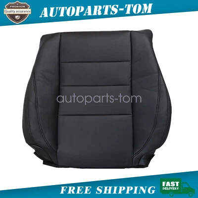 Cubierta de asiento de cuero negra para Honda Accord 2008 a 2012 con respaldo inclinado del lado del conductor Foto 1 de 4