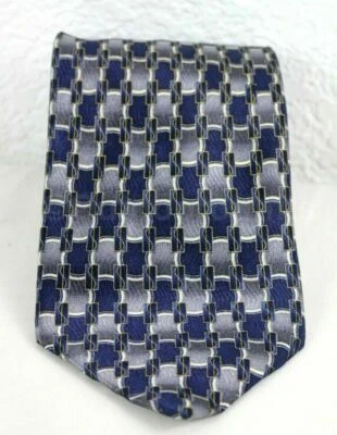 Corbata de cuello Stanley Blacker 100 % seda para hombre hecha a mano Foto 1 de 4