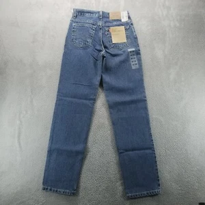 Jeans De Colección Levis 505 29x32 Azul Hecho en EE. UU. Y2K Stock Muerto Estudiante - Imagen 1 de 10