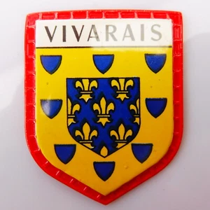 ECUSSON - BLASONS DE FRANCE LES PROVINCES FROMAGERIES FINAS N°32 VIVARAIS - Picture 1 of 2