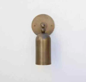 Brass Wall Sconce light, Modern brass light, Mid Century brass - Picture 1 of 4