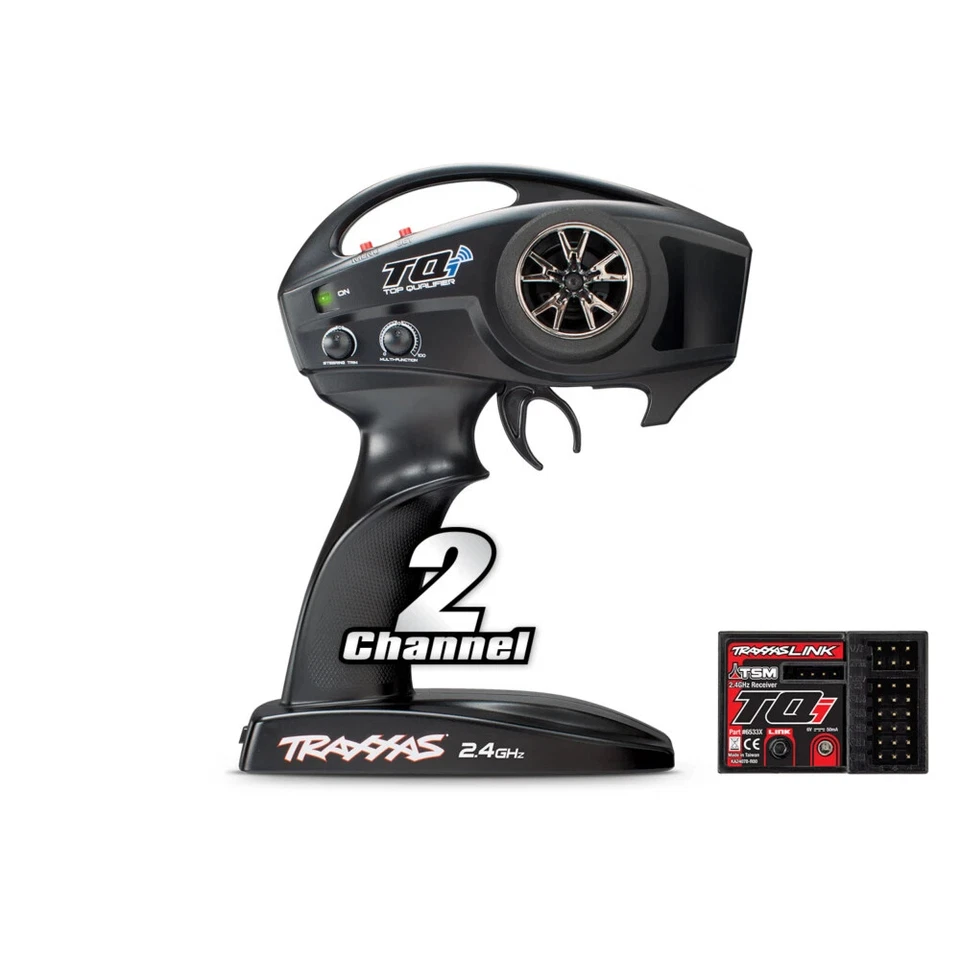 TRA6509A Traxxas TQi 2-Ch 2.4 GHz Transmitter with TSM Receiver