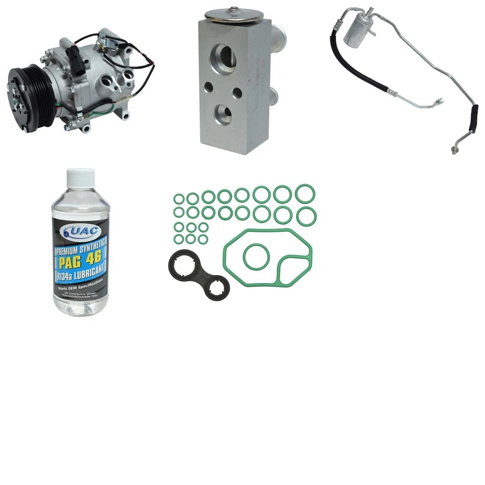 Kit de compresor de aire acondicionado UAC para Chrysler Sebring 2001-2002 Foto 1 de 1