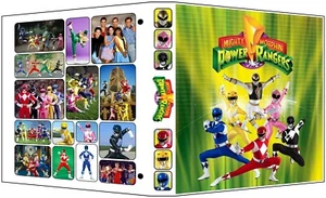 MIGHTY MORPHIN POWER RANGERS 1993 Custom 3-Ring Binder Photo Trading Card Album - Picture 1 of 6