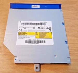 HP Laptop 15-ab043sa DVD Drive ODD Optical GUB0N + Blue Bezel + Fixing Bracket - Picture 1 of 2