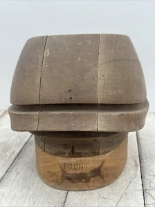 Vintage 5 Piece Millinery Puzzle Antique Empire NY Hat Wood Block Mold 3312-22 - Picture 1 of 17