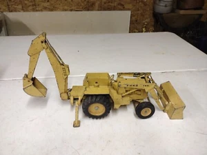 Vintage ERTL Ford 755 Backhoe Front Loader 1/12 Scale For Restore - Picture 1 of 17