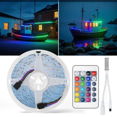 16FT 5M Bright RGB 5M 300Leds Flexible SMD 2835 Led Strip Light Lamp 12V - Image 1 of 4