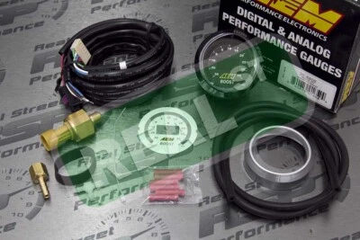 AEM Digital Boost Pressure Gauge -30-35psi 52mm Electronic 30-4406 - Image 1 of 4