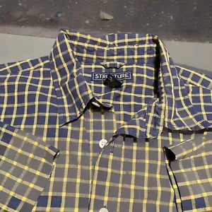 Vintage Structure Men’s Size Large Button Up Shirt - Picture 1 of 2