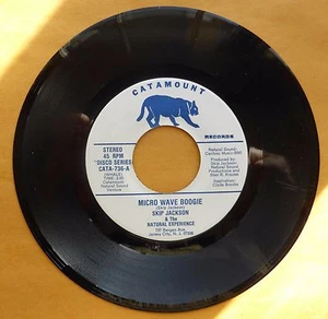 SKIP JACKSON Micro Wave Boogie CATAMOUNT 45 ORIG 1979 soul disco 7" Mint N.O.S. - Foto 1 di 2