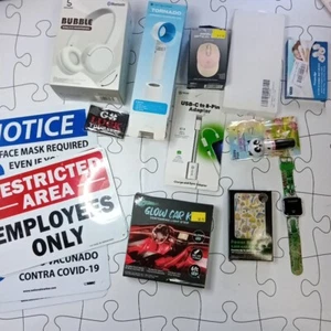 Electronic Mushrooms Power Bank, Headphones &More Lot Returns Working  16 Pieces - Picture 1 of 14
