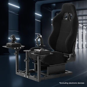 Hottoby Flight Game Stand Cockpit&Seat fit Logitech X52Thrustmaster A10C Fanatec - Afbeelding 1 van 7