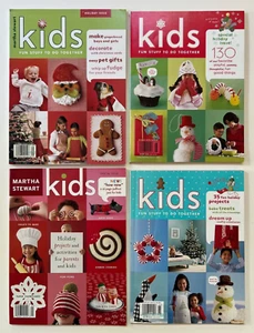 4 MARTHA STEWART KIDS SPECIAL ISSUE MAGAZINE HOLIDAY CHRISTMAS WINTER 2002-2005 - Picture 1 of 10