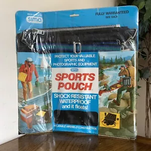 Vintage Sima Sports Pouch Waterproof Shock Resistant Inflatable Floats NEW NOS - Picture 1 of 14
