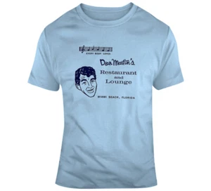 Dean Martin's Restaurant & Lounge Retro Tshirt - Picture 1 of 2