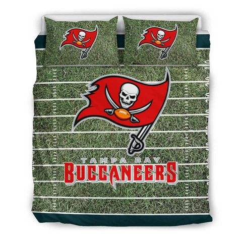 Tampa Bay Buccaneers 3PCS Bedding Set Pillowcase Duvet/Comforter/Quilt Cover Fan Cover
