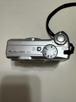 Cámara digital Canon PowerShot A550 probada funcionando 7,1 MP 4x zoom óptico Foto 1 de 4