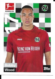 Topps Bundesliga 2018/2019 Sticker 122 Bobby Wood Hannover 96 - Bild 1 von 3