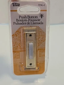 Trine 715G-1 Campanello per porta illuminato a pulsante - Foto 1 di 6