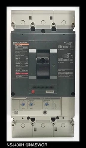 Merlin Gerin NSJ400H Breaker w/ Mount - 400 Amp - Tested/1Yr Warranty - Picture 1 of 6
