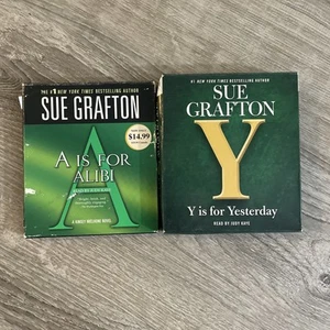 A is for Alibi by Grafton, Sue CD-Audio Book The Fast Free Shipping - Picture 1 of 3