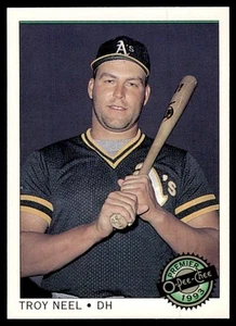 1993 O-Pee-Chee Premier Troy Neel Oakland Athletics #85 - Picture 1 of 2